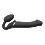 Strap-on-Me - Stroppeløs Strap On med Vibrering - Large - Sort
