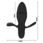 Crazy Bull - Fitch - Buttplug i sort silikon