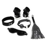 Rimba - Soft bondagesett 6 deler, Sort