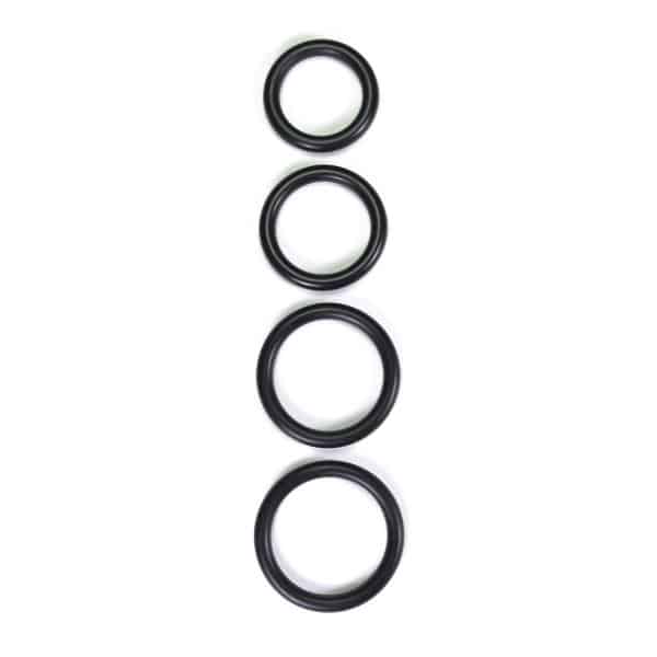 Rimba - Thick Rubber cockring sort