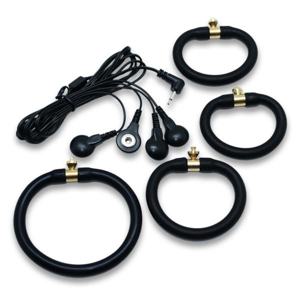 Rimba - Elektro silikon penisring 4 pk
