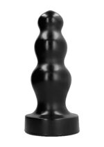 All Black - AB 56 - buttplug med 3 kuler