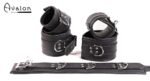 Avalon - DENY - Collar og Cuffs, 5 deler, Svart