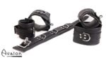 Avalon - DENY - Collar og Cuffs, 5 deler, Svart