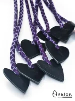 AVALON - Morgause - Lilla flogger med sorte hjerter - Bilde 2