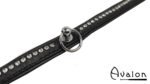 Avalon - GAIUS - Enkelt Collar blanke stener