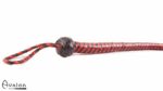 Avalon - SERPENT - Bullwhip heavy handle, Sort og rød 1,3 m