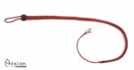 Avalon - SERPENT - Bullwhip heavy handle, Sort og rød 1,3 m