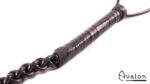 Avalon - RANGER - Sort flettet silikonflogger