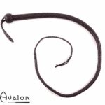 Avalon - SERPENT - Bullwhip heavy handle, Sort 1,3 m 