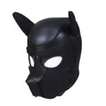 Neoprene Puppy dog - Sort Hundemaske - Large