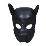 Neoprene Puppy dog - Sort Hundemaske - Large