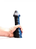 Kiotos Revolt Wave 16 - Dildo med markert hode - Blå/sort - Bilde 2