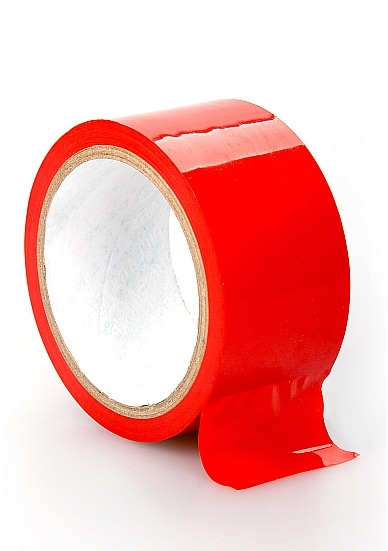 Ouch! - Bondagetape, 20 meter Rød