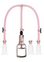 Pumped - Klitoris og Nipple Pump Sett - Rosegull
