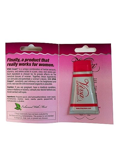 Viva Cream - Orgasmekrem for Kvinner 2 ml Viva Cream - Orgasmekrem for Kvinner 2 ml