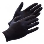 Biomed Blacks Latex Gloves - hansker