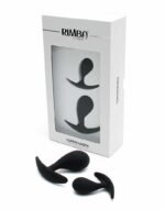 Rimba - Copenhagen Anal Plugs - Sort Buttplug sett