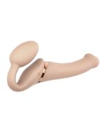 Strap-on-Me - Stroppeløs Strap On med Vibrering - Medium - Lys Hudfarge