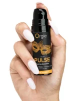 Orgie -  Liquid Pulse – Pulsende Intim Gel - Karamell - Styrke 7 - Bilde 2