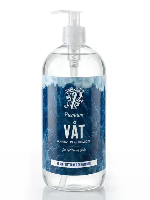 Premium-vaat-1000ml-vannbasert-glidemiddel-01 Premium - Våt - Vannbasert Glidemiddel - Nøytral - 1000ml - Bilde 1