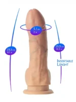 Silexd Legends - Juan Lucho - Realistisk Dildo - 23 cm - Bilde 7