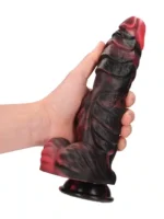 Fiction Cocks - Infernal Demon - Fantasi Dildo - Rød og Sort - Bilde 8