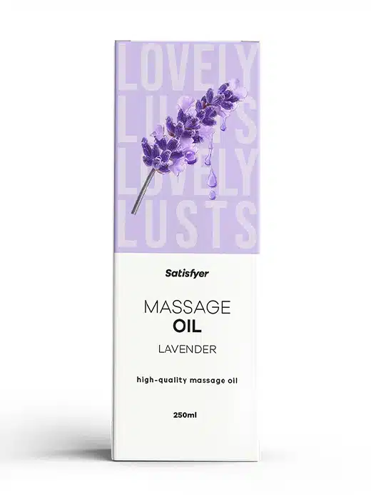 13003-massasjeolje-lavendel-satisfyer Satisfyer - Massasjeolje - Lavendel 250 ml - Bilde 1