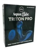 EXS - AquaPulse Triton Pro – Prostatavibrator med fjernkontroll – Blå - Bilde 7