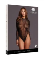 Le Désir – Leopardmønstret body med åpent skritt - One size - Bilde 5